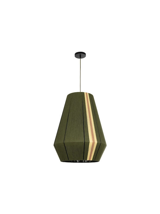 GloboStar Salerno Lustră Verde Boem Rețea cu Dulie E27 50x50x60cm.