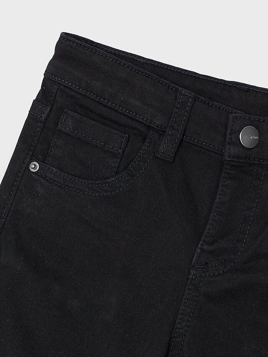 Mayoral Pantaloni Largi pentru Copii Negru Slim Fit