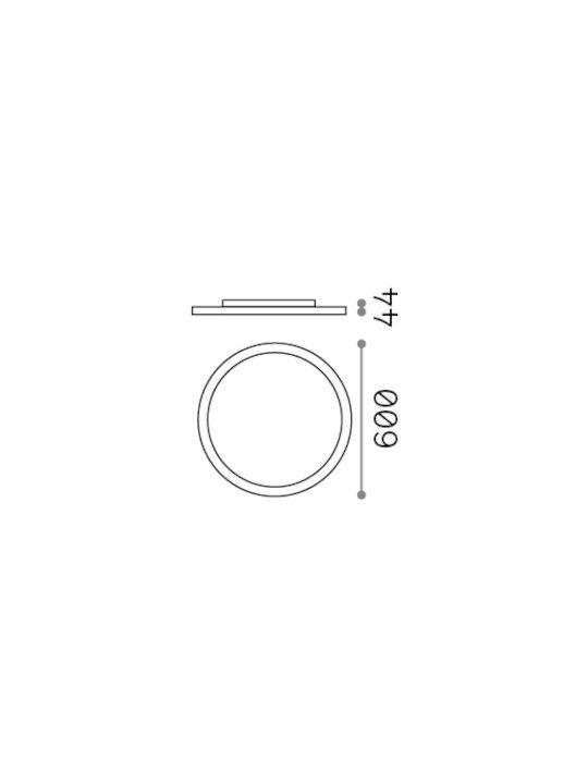 Ideal Lux Deckenleuchte LED Ideal Lux Deckenleuchte LED