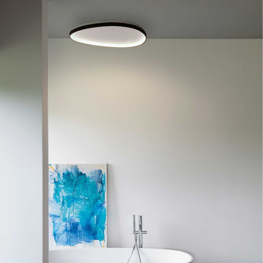 Ideal Lux Deckenleuchte Schwarz mit Integrierter LED