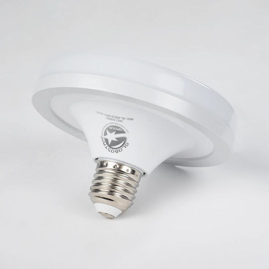 GloboStar Λάμπα LED 22W 75mm για Ντουί E27 Ψυχρό Λευκό 2200lm