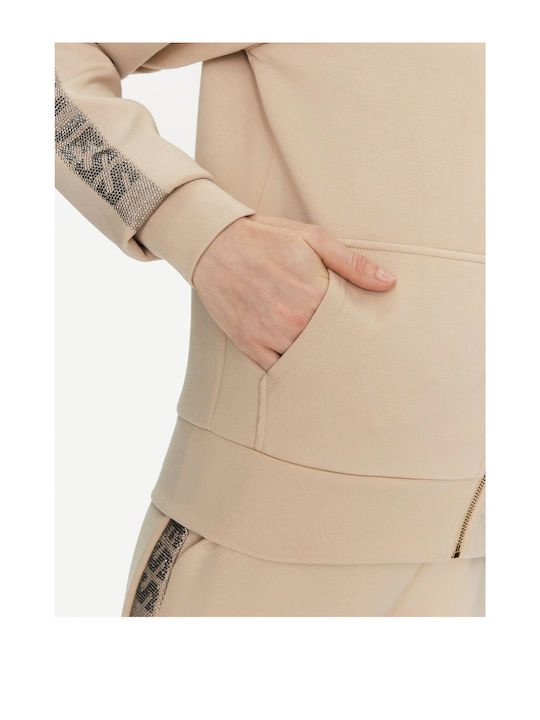Дамска Суитшърт Жакет Худи Beige