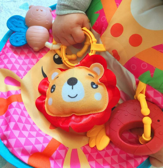 Woopie Tummy Time Pillow Pink for 0+ months