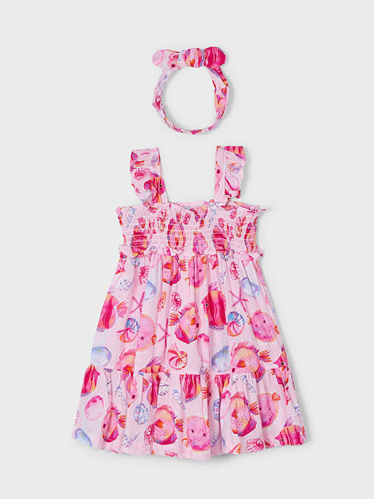 Mayoral Children's Dress Fuchsia