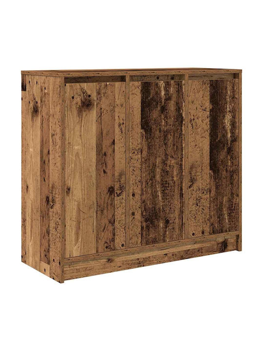 Мебели за съхранение дървен Кафяв 85x34x76см