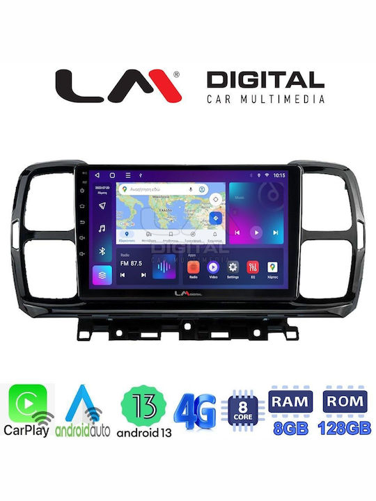 LM Digital Auto-Audiosystem für Citroen C5 Aircross 2017 > 2021 (Bluetooth/USB/WiFi/GPS/Apple-Carplay/Android-Auto)
