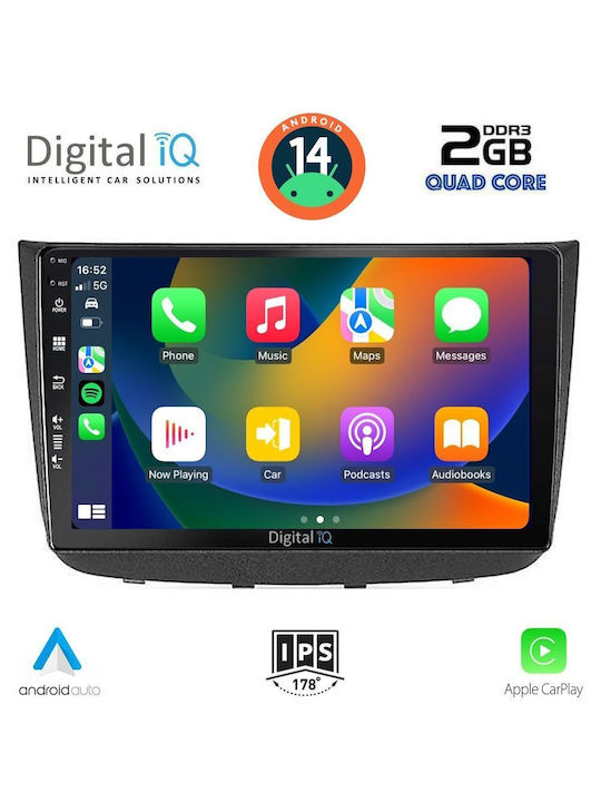 Digital IQ Car Audio System for Mercedes-Benz Vito / Viano 2003-2007 (Bluetooth/USB/AUX/WiFi/GPS/Apple-Carplay/Android-Auto) with Touch Screen 10"