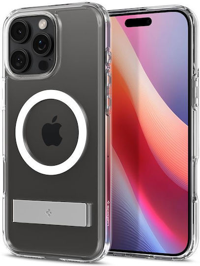 Spigen Ultra Hybrid S Back Cover Plastic / Silicone Transparent (iPhone 16 Pro Max)