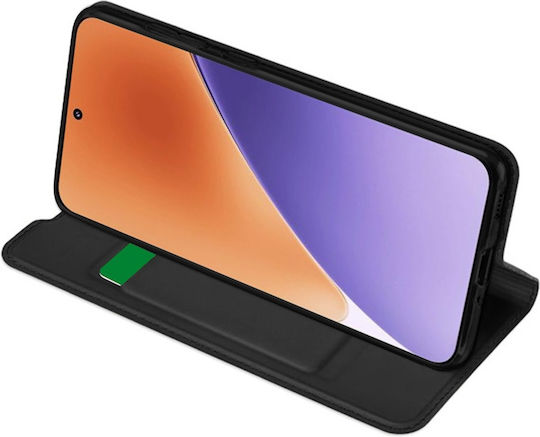 Techsuit Magskin Buchen Sie Silikon / Synthetisches Leder Schwarz (Xiaomi 15)