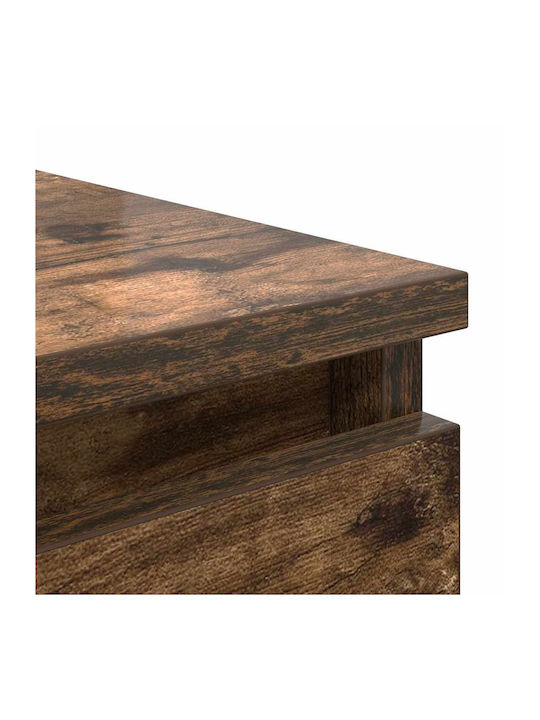 Office Storage Chipboard Drawer Coffee L37.5xW35xH76cm