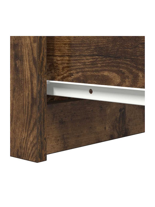 Office Storage Chipboard Drawer Coffee L37.5xW35xH76cm