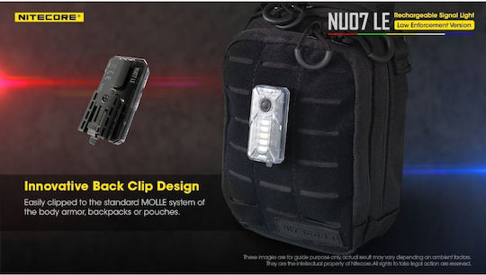 Φακός Κράνους Led Nitecore Headlamp Nu07le