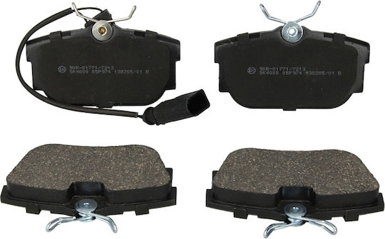 LPR Brakes Σετ Τακάκια για Volkswagen Sharan / Transporter / T4