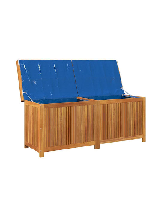 Outdoor Cushion Box 150x50x60.5 cm Solid Fir Wood Brown 150 x 50 x 60.5 cm