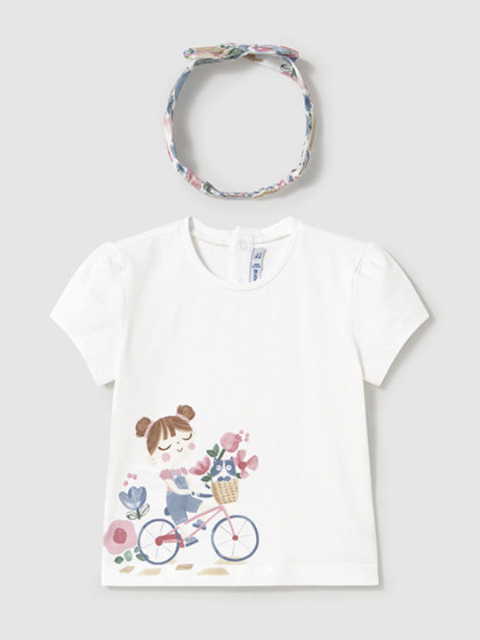 Tricou pentru copii Alb