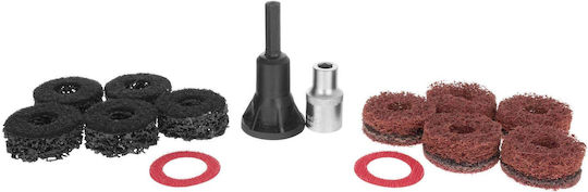 Set Cleaning Wheel Hubs Auto Bolt Nut Cleaning Set Abrasive Disc Wheel Hub Cleaning Geko