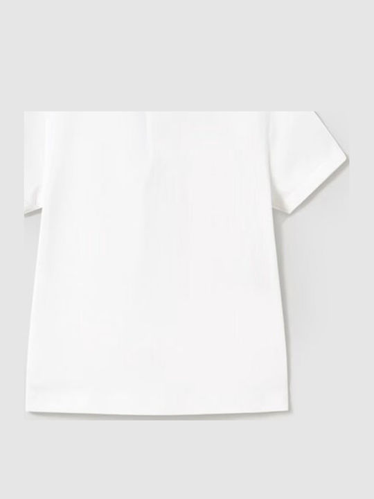 Kinder-T-Shirt Ecru