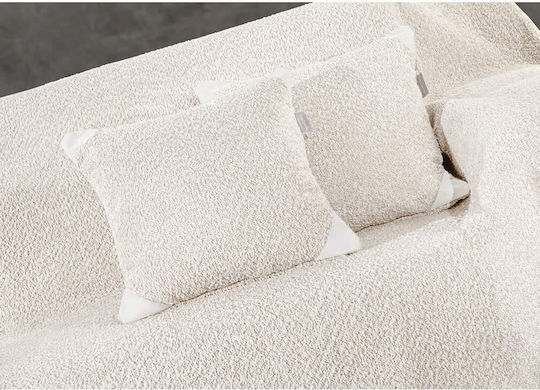 Guy Laroche Lama Four-Seater Sofa Throw Jacquard 170x350cm Ice