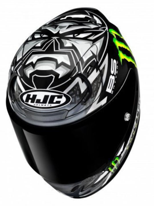 HJC Rpha 12 Quartararo Replica Black Κράνος Μηχανής Full Face ECE 22.06