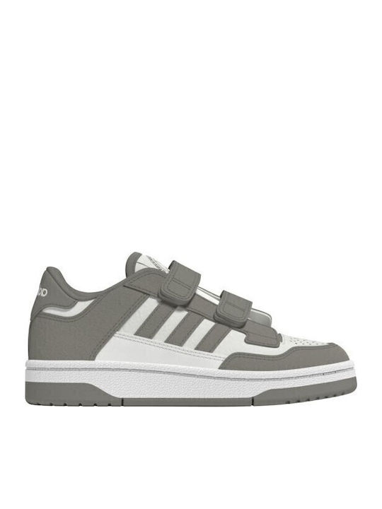 Rapid Court Kids Sneakers with Scratch Gray