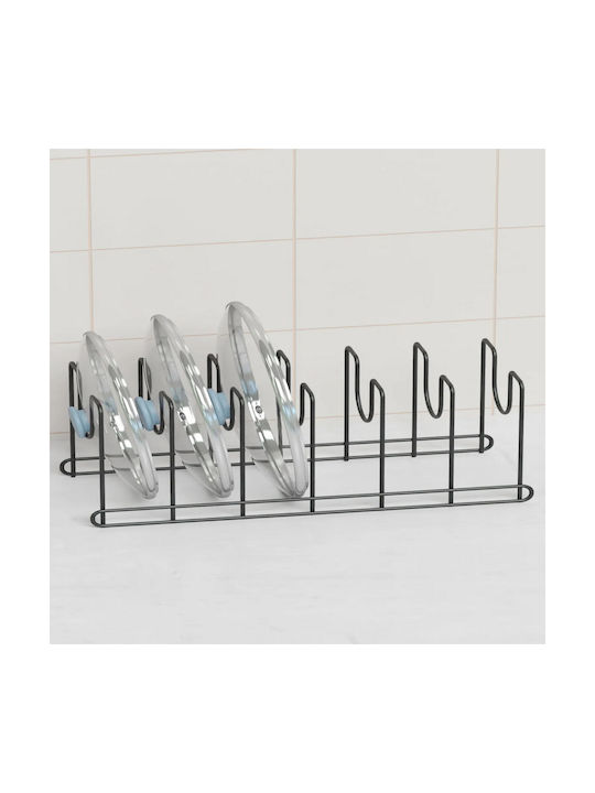 Femmit Metall Küchenorganisationsständer 14x16x36 cm Schwarz