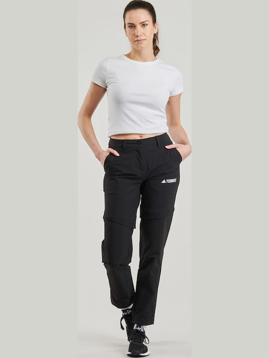 adidas Terrex Femei Lung Pantaloni de drumeție Negru