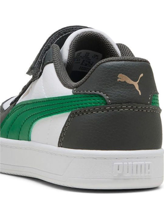 Caven 2.0 Παιδικά Sneakers με Σκρατς Λευκά 393841-43