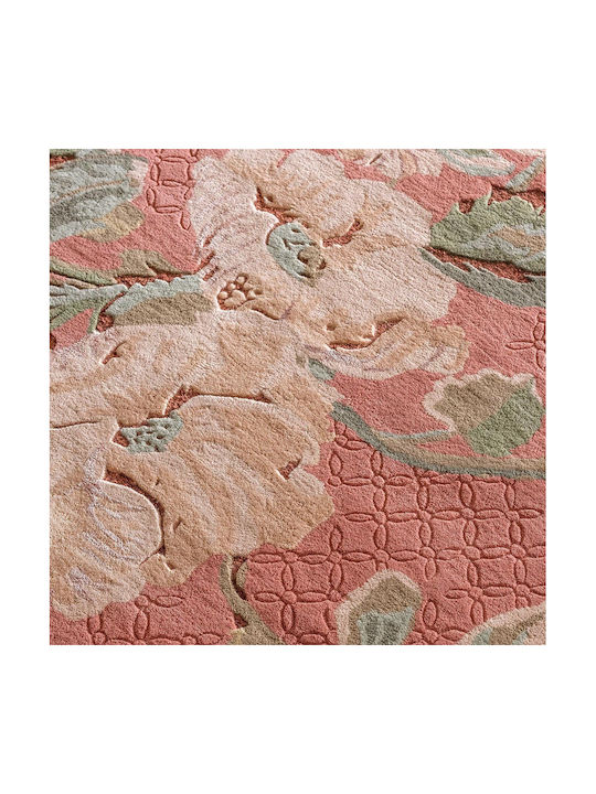 Laura Ashley Aylworth Trail Lucrat manual Covor Rectangular Portocaliu