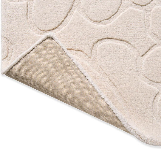 Laura Ashley Coleby Petals Lucrat manual Covor Rectangular Ecru
