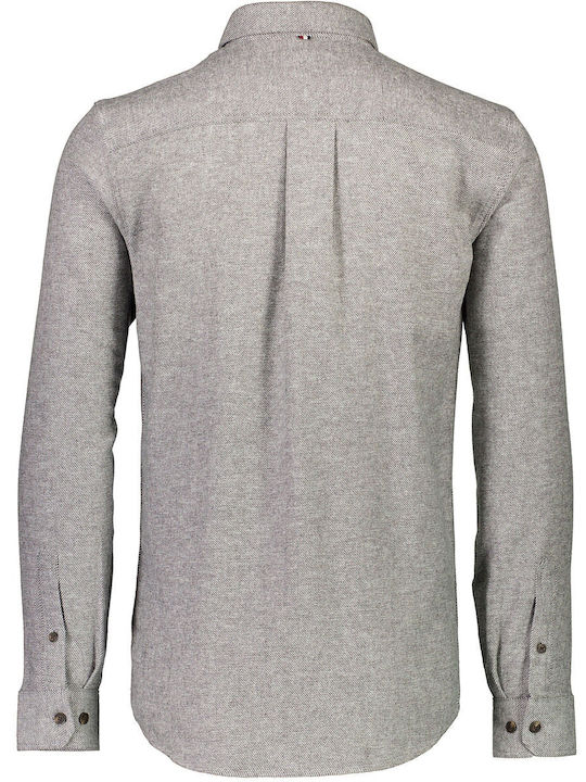 Μακρυμάνικo Πουκάμισο Grey Mel