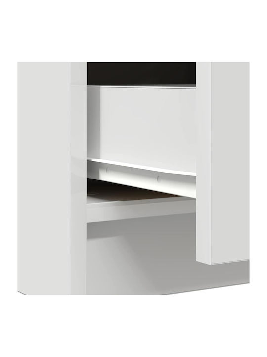 Office Storage Chipboard Drawer White L71xW35xH65cm