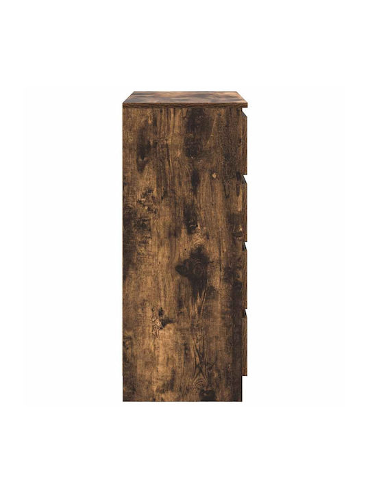 Συρταριέρα Γραφείου Ξύλινη Καφέ 71x35x84cm