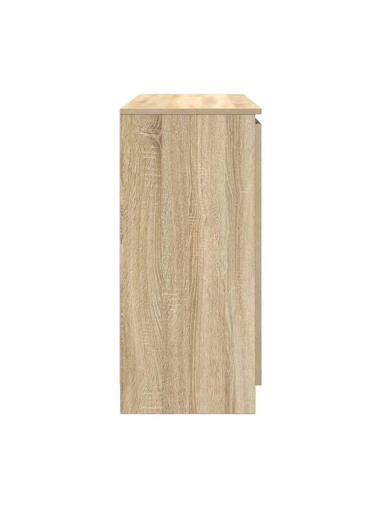Office Storage Chipboard Drawer Coffee L100.5xW35xH76cm