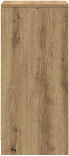 Sertar De Birou Din Lemn Maro 29.5x34x76cm