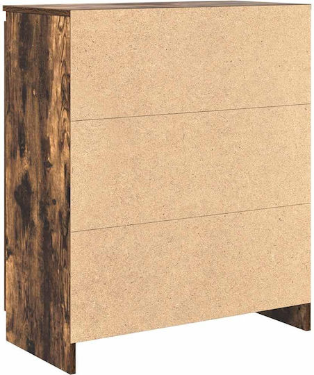 Büroaufbewahrungsschublade aus Holz Braune 71x35x84cm