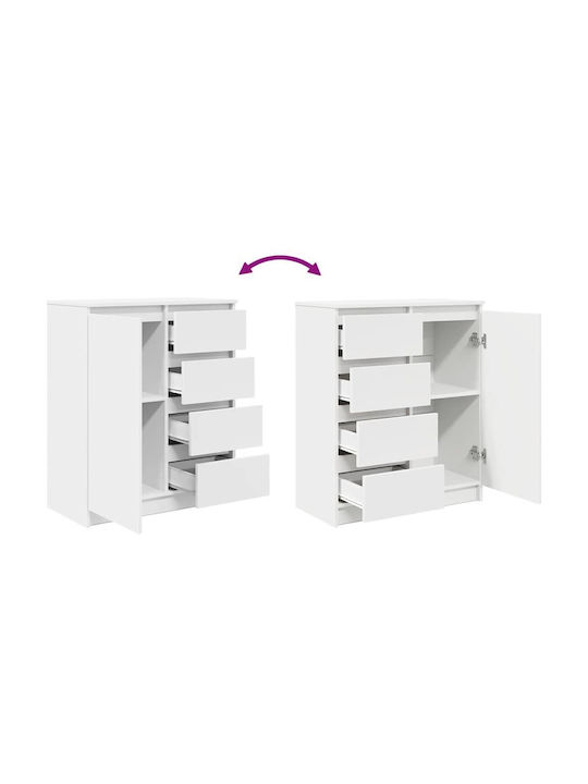 Schublade Büro White 71x35x84cm