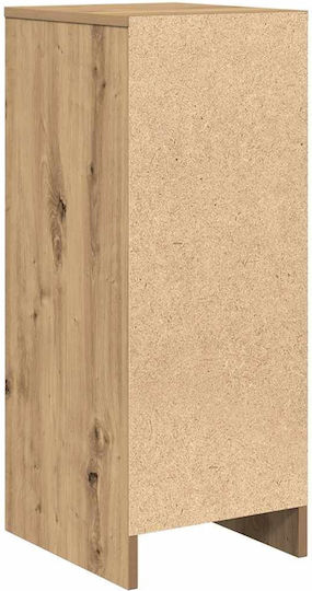 Sertar De Birou Din Lemn Maro 29.5x34x76cm