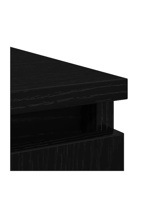 Чекмеджета Офис Дървена Black Oak 71x35x84см