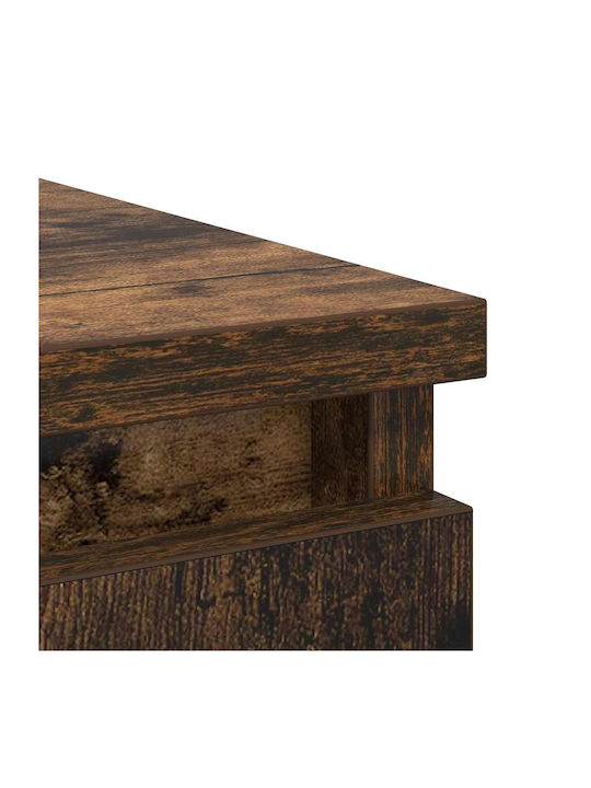 Office Storage Chipboard Drawer Coffee L71xW35xH65cm