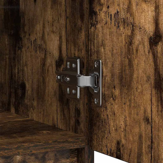 Büroaufbewahrungsschublade aus Holz Braune 71x35x84cm