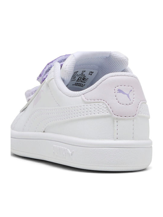 Smash 3.0 L Παιδικά Sneakers με Σκρατς Λευκά