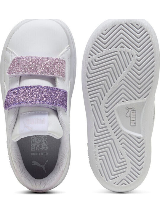 Smash 3.0 L Παιδικά Sneakers με Σκρατς Λευκά