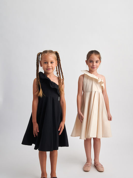 Rochie pentru Copii Fără mâneci Beige