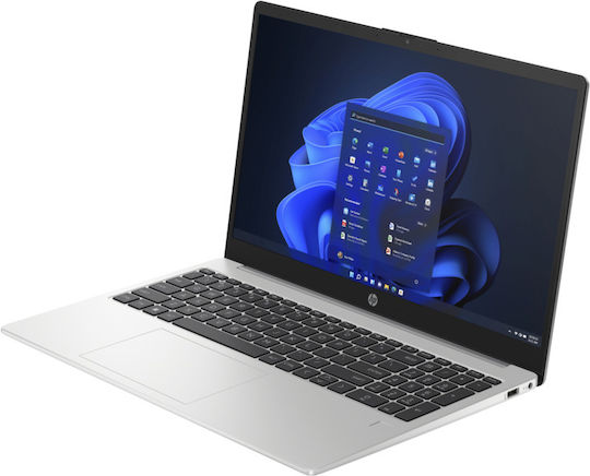 HP 250 G10 15.6" FHD (i3-1315U/8GB/256GB SSD/No OS) Turbo Silver (International English Keyboard)