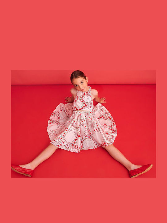 Kinderkleid Ärmellos Multicolor