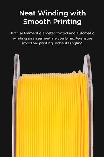 Creality3D HS-PLA 3D Printer Filament 1.75mm Yellow 1kg