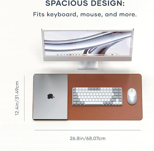 Satechi Deskmate Mouse Pad XL (680.7mm) Καφέ