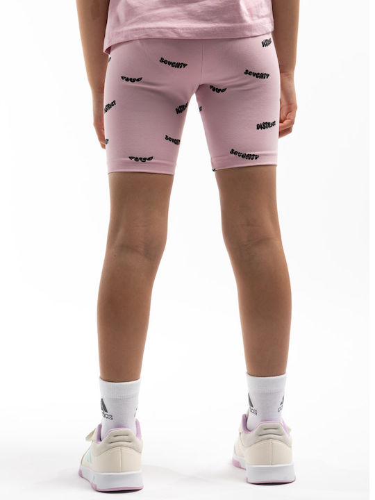 District75 Kids Short Cycling Legging Lilac