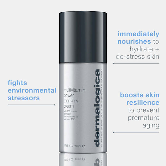 Dermalogica Multivitamin Power Recovery Ενυδατική & Αντιγηραντική Κρέμα Προσώπου με Βιταμίνη C & Νιασιναμίδη 50ml