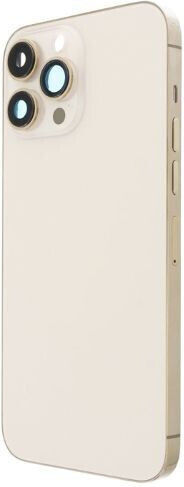 Apple Iphone 13 Pro Max Middle Frame Back Cover Gold